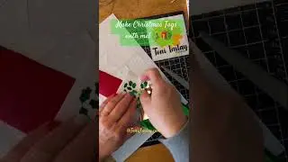Make Christmas Tags with me! #silhouettecameo #cameo5alpha #diy #christmas #christmastags