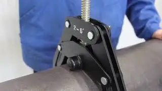 stainless steel pipe alignment clamp