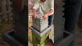 This is how to make a beehive that is both beautiful and practical #beehivemold #cementmold