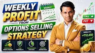 Earn Weekly Profit from Options Selling Strategy | Institutions Use this Strategy