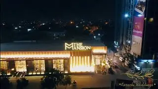 the mansion marquee banquet hall valima reception setup karachi weddings