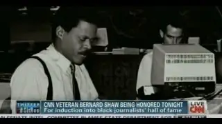 Tribute to Bernard Shaw by Wolf Blitzer (CNN 1/16/2014)