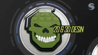 Custom Skull Patches by Sienna Pacific
