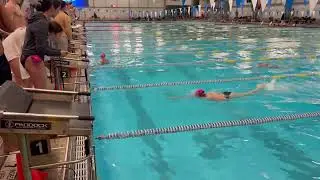 Julia Jadro, Vivian Novak and Lilah Nydam finish the 200 free for Chatham