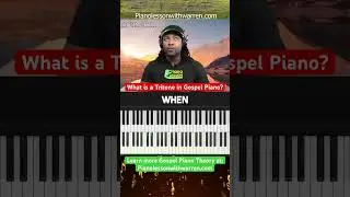 What is a Tritone in gospel piano theory?
