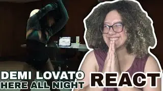 Reagindo a Demi Lovato - Here All Night (Official Music Video) REACT | REACTION | O MUNDO DOS REACTS