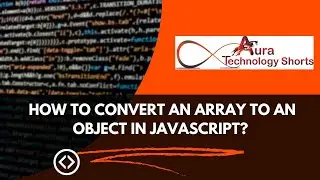 How to convert an Array to an Object in JavaScript? #shorts #viralshorts #arraytoobject #arrays #js