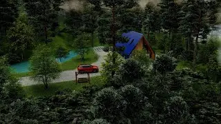 Iconic Design #53 Modern A-Frame Cabin in the Tropics  Luxury Forest Retreat