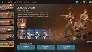 How i got the Uk Royal Engineer from chest.  Wwa rts 🇦🇨