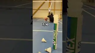 Le robot de badminton atteint la pr&eacute;cision maximum ?