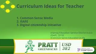 Greenbacks for Digital Citizenship EDL 852