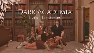 A Dark Academia Sims 4 Let's Play Series Trailer  🏛 📜🦉☕ | Discover University