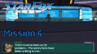 Star Fox Assault - Un-Just Play - Mission 4: A Frosty Reception On Fichina