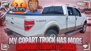 Мой грузовик Copart имеет больше повреждений, чем кажется 🤦🏾&zwj;♂️