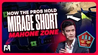 How to HOLD Mirage Short like a Pro 🤔 | Counter-Strike 2 Explained with Mahone