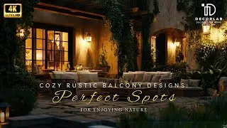 Cozy Rustic Balcony Designs: Perfect Spots for Enjoying Nature
