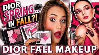 DIOR FALL MAKEUP: MISS DIOR 2025 | SPRING MAKEUP IN FALL? DIOR DID SOMETHING DIFFERENT DAYLIGHT DEMO