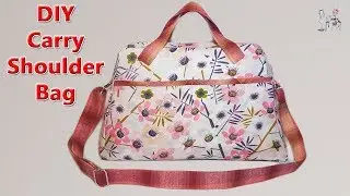 DIY SHOULDER BAG | DIY HANDBAGS | BAG SEWING TUTORIAL | Coudre un sac | Bolsa