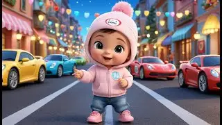 Speed Cars New Year Challenge | Fun Vehicles & New Year Nursery Rhyme for Kids
