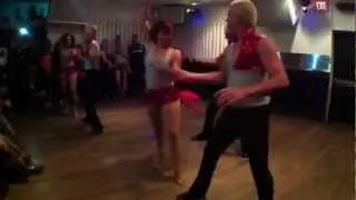 JerseySalsa.com - Mambo-Land Tuesdays @ Euro Lounge Coabey Dancers Puerto Rico 5/01/12