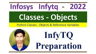 InfyTQ Python Preparation: Class, Object & Reference Explained | OOP Basics in Python