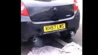 Clio 197 Milltek non resonated system