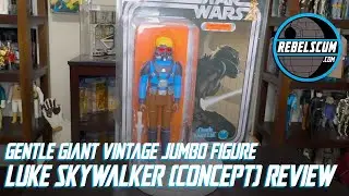 Star Wars Gentle Giant Vintage Jumbo Luke Skywalker (Concept) Action Figure Review