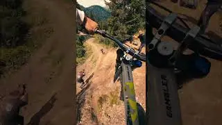 This was just the warm up for the Tour des Niares Line at bikepark Chatel...