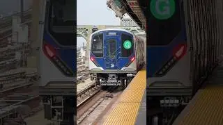 The Kawasaki #R211T &ldquo;Open Gangway&rdquo; Debuts on The G Line! #KawasakiR211 #GTrain #NYCSubway #NYC #MTA