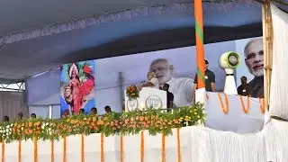 PM Modi's address at farmers rally in Belagavi, Karnataka