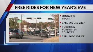 Free New Year&rsquo;s Eve rides offered by Longview Transit