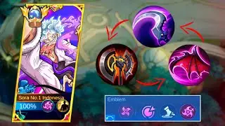 NEW SORA PERFECT SUSTAIN BUILD 2026 | BEST BUILD AND EMBLEM (MUST TRY) | MLBB