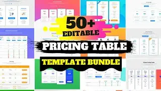 50+ Bootstrap Css Pricing Table Template Free Premium Bundle