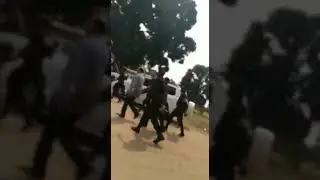 L' Arriv&eacute;e du Prisonnier OKOMBI SALISSA au Tribunal De Sassou Nguesso o&ugrave; le droit MBOCHI est FORT