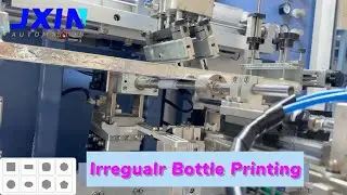 CNC-TK4 Full Automatic Screen Printing Machine for Irregular Shape Plastic Bottle