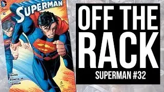 Superman punches a giant robot gorilla in SUPERMAN #32!