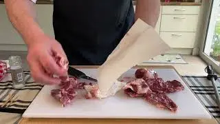 Lamb Hearts cooked two ways