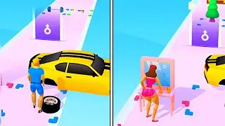 Gender Run 3D | Super Satisfying and Relaxing Android&ios Pro Gameplay
