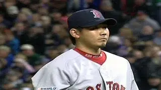 2007 WS Gm3: Dice-K earns win in historic start