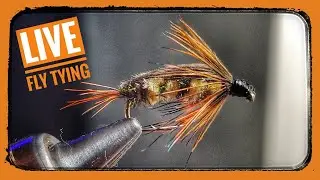 Fly Tying with Nimby! Bloody Butcher. Techniques and Materials to catch more Trout.