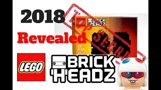LEGO BrickHeadz 2018 images REVEALED!!