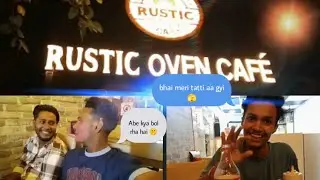 RUSTIC OVEN CAFE 😋|| cafe ko smjha restaurant 😅|| AMAN THAKUR VLOGS #trending #viral