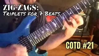Zig-Zag Sequence: Triplets for 7 Beats | ShredMentor Challenge of the Day #21