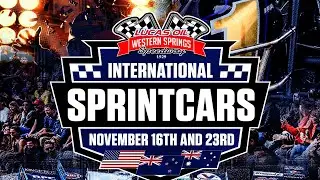 International Sprint Cars - Western Springs 16th Nov 2024