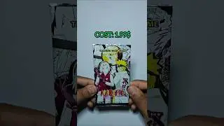 I Open 1.99$ Fake Naruto Booster Pack 😱😱🥶 #naruto #narutocards #narutoshippuden #shorts