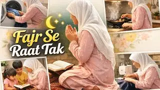 Fajr Se Raat Tak | Daily Islamic Routine & Productivity Tips.