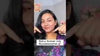 NYKAA SUMMER SUPER SAVER SALE RECOMMENDATION 2022( What you should really buy) 🤔 #nykaa #nykaahaul