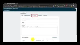 2- Submitting an Article