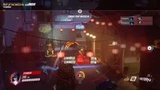 Overwatch:High SR game against 4 Stack