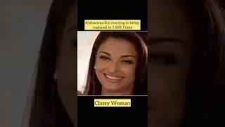 Aishwarya Rai reacts to being replaced in 5 SRK Films! What a classy woman😎 #aishwaryaraibachachan